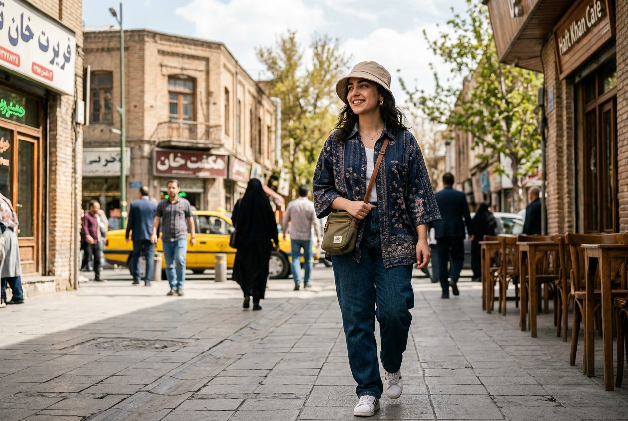 کلاه باکت زنانه با لبه 360 درجه برای محافظت از آفتاب