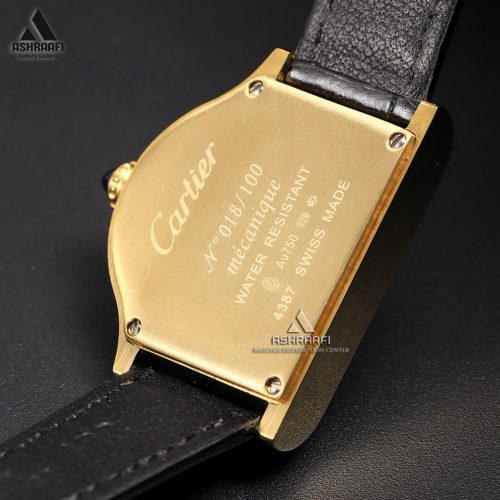 Cartier-Cloche-4388-04 درب پشت ساعت کارتیه کلوش