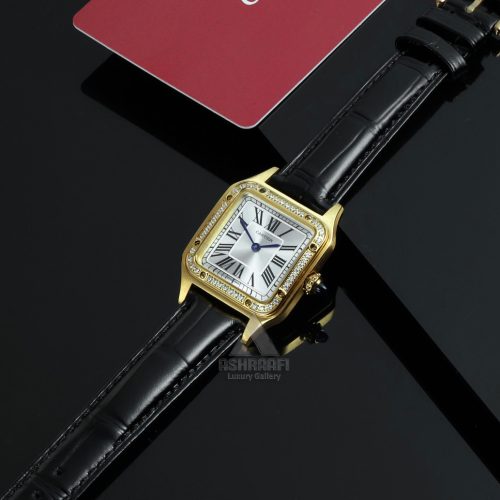 Cartier-Santos-Dumont-KG28-02 ساعت زنانه کارتیه