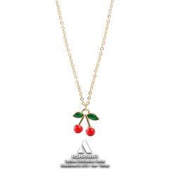 گردنبند مدل گیلاس Cherry Necklace
