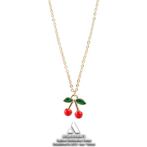 گردنبند مدل گیلاس Cherry Necklace