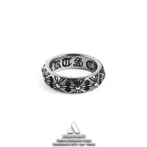 Chrome-Hearts-Ring-SK01-01 حلقه مردانه کروم هارتز Chrome Hearts Ring SK01