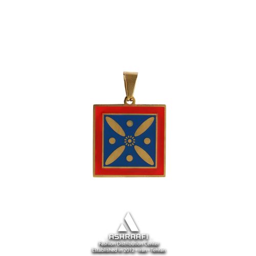 آویز میناکاری Derafsh Kaviani Enamel Pendant G01