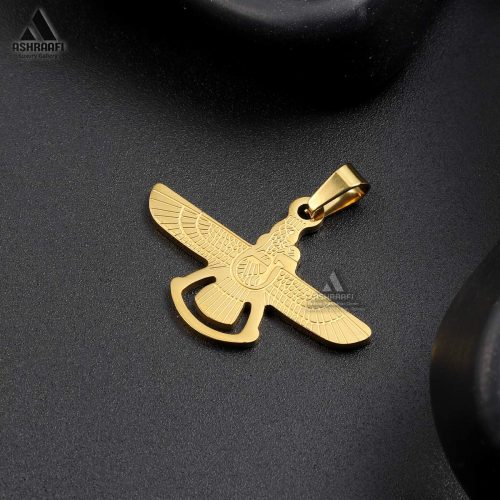 Faravahar-Pendant-G01-02 آویز گردنبند فروهر