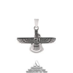 آویز استیل فروهر Faravahar Pendant S03