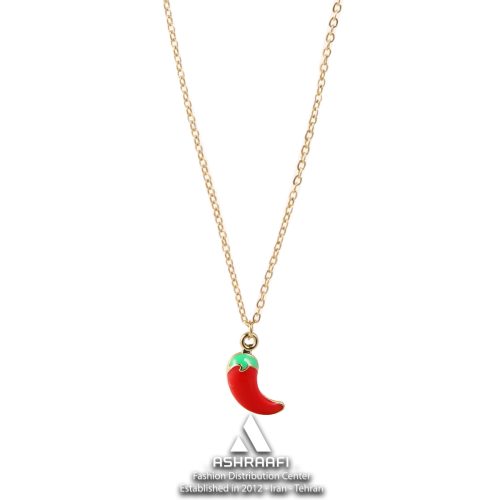 گردنبند فلفل قرمز Red chili pepper necklace