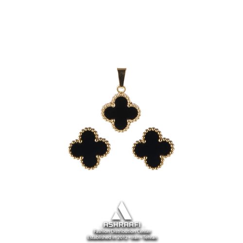 نیم ست آویز و گوشواره ونکلیف Vancliffe Pendant & Earrings GK
