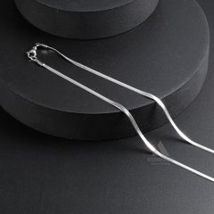 گردنبند هرینگبون نقره‌ای