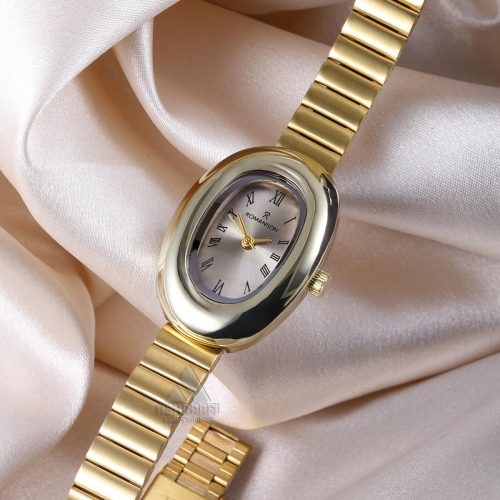 Romanson-723-05 ساعت رومانسون طلایی