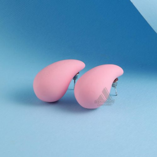 گوشواره صورتی