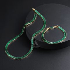 Tennis Necklace & Bracelet G01