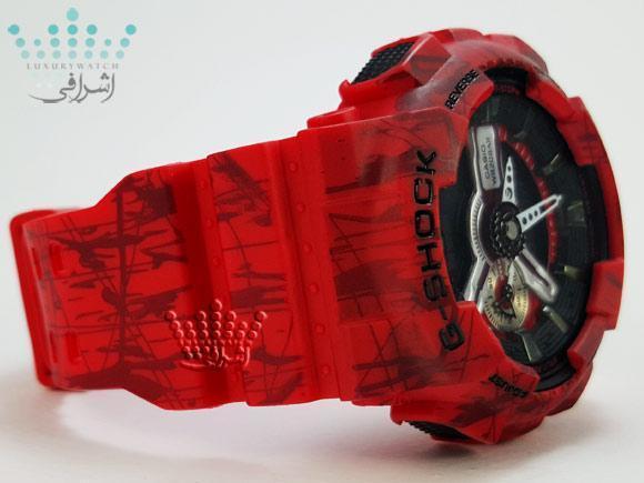ساعت های کپی جی شاک قرمز G-Shock GA-110SLF