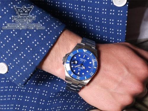 نمای روی دست ساعت Rolex submariner bS1