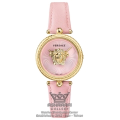 ساعت ورساچه زنانه صورتی رنگ Versace Palazzo VCO12