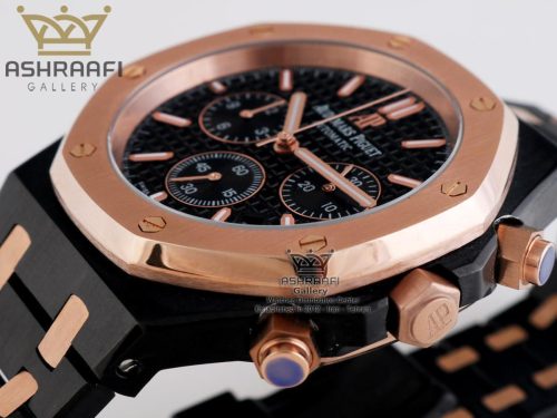 ساعت صفحه مشکی ای پی Audemars Piguet BR98