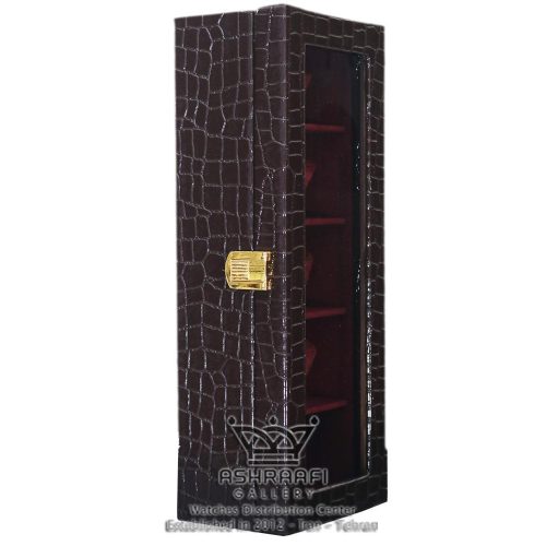 جعبه نگهدارنده ساعت 5 عددی روکش چرمی Box Watches 5 BS