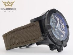 ساعت بند برزنت سبز برایت لینگ Breitling A13370