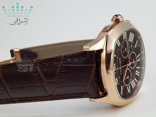 ساعت قهوه ای رنگ کارتیه CARTIER 3230GA