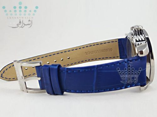 بند ساعت کروم آبی رنگ CORUM Admiral