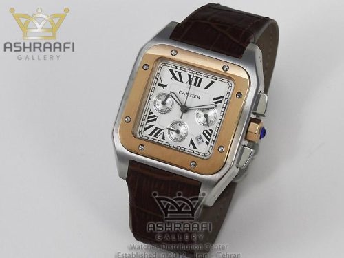 کارتیه سانتوس قاب بزرگ Cartier Santos L20