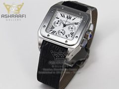 کارتیه سانتوس سه موتوره استیل Cartier Santos L20
