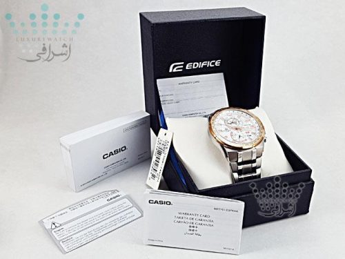 پک کامل ساعت کاسیو اورجینال مدل efr-550d-7avudf