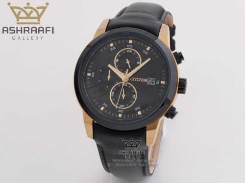 ساعت سیتیزن مشکی طلایی Citizen 18136G