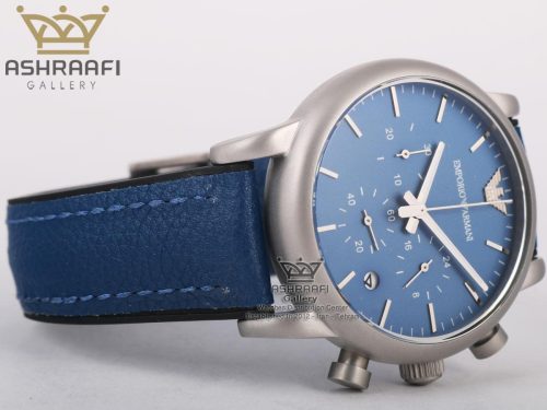 ساعت قاب نقره ای مات امپریو Emporio Armani Ar1895