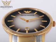ساعت صفحه دو رنگ مشکی و سفیدEmporio Armani Ar2467