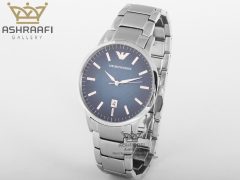 ساعت استیل صفحه سورمه ای Emporio Armani Ar2472