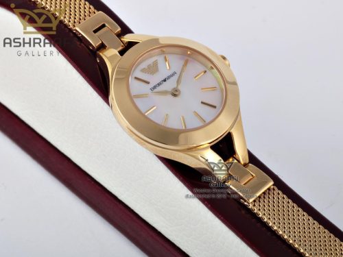 ساعت طلایی رنگ زنانهEmporio Armani ar7328G