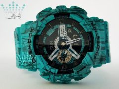 ساعت‌های کپی جی شاک آبی با سنسور اتولایت G-Shock GA-110SLF