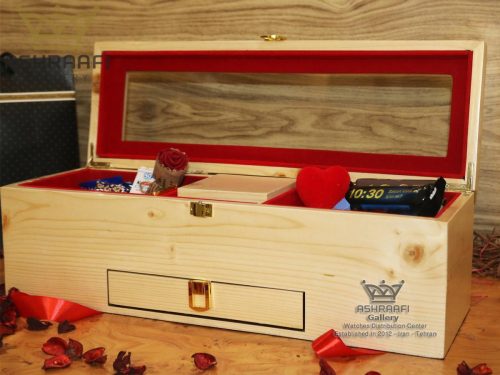 فروش جعبه شکیل کادویی ساعت Gift Box ashraafi-A1