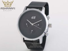 H&M-634G-02 ساعت بند حصیر اچ ام H&M 634G