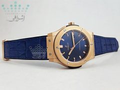 ساعت هابلوت طلایی مات و سورمه ای HUBLOT A250B