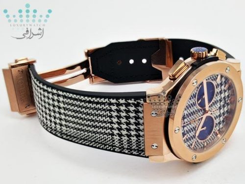 هابلوت بدنه رزگلد صفحه شطرنجی Hublot 3360