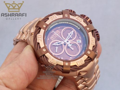 ساعت صفحه قهوه ای اینویکتا ریزرو Invicta Reserve 21362