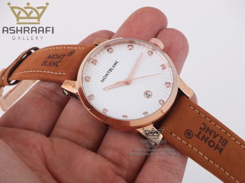 عکس روی مچ ساعت Mont Blanc E1688WBR