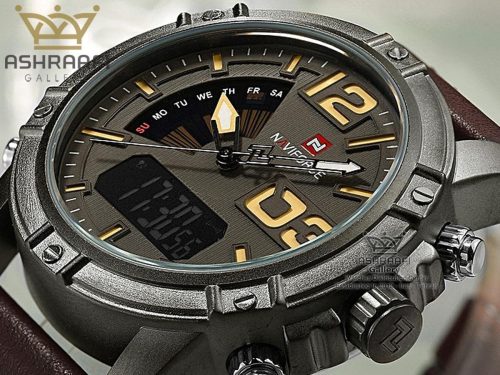 ساعت دیجیتال و آنالوگ نیوی فورس Naviforce NF9095M