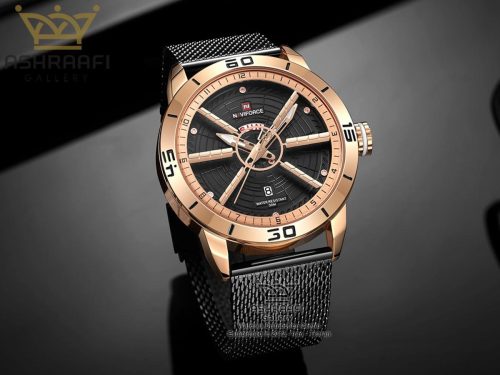 ساعت بند حصیری نیوی فورس Naviforce NF9155M