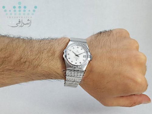 عکس روی دست ساعت Omega Constellation-545-05