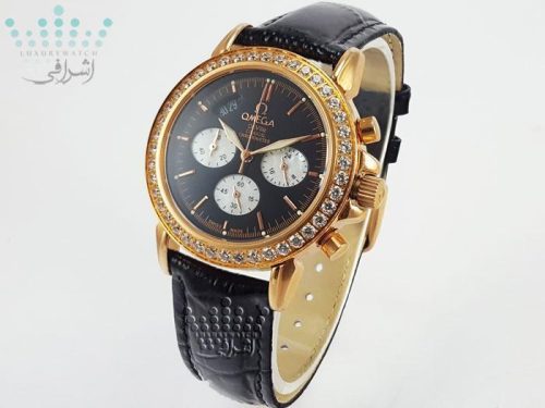 ساعت امگا با بند ورنی - Omega De-Ville-138