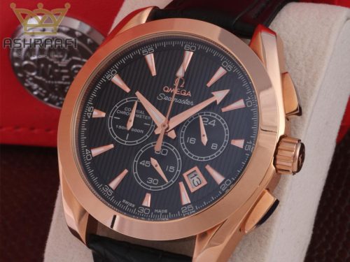 ساعت کلاسیک امگا مشکی رنگ Omega Seamaster K3M