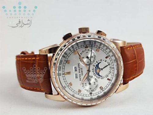 ساعت پتک فیلیپ نگین دار مردانه PATEK PHILIPPE 785-04