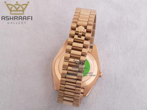 بند پریزیدنت رزگلد ساعت رولکس ROLEX DateJust Per2