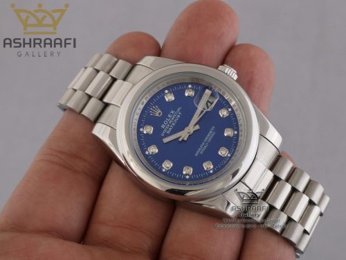 عکس روی دست ساعت رولکس دیجاست پرپچوال ROLEX DateJust Per2