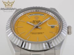 فروش ساعت رولکس صفحه زرد ROLEX Day Date SY1