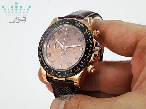 ساعت رولکس دیتونا صفحه قهوه ایROLEX Daytona D17