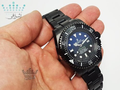 تصویر روی دست ساعت ROLEX Deepsea BB1
