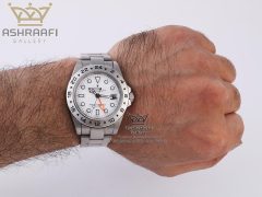 ROLEX-Explorer-2SB-08 رولکس اکسپلور روی مچ دست ROLEX Explorer 2SB